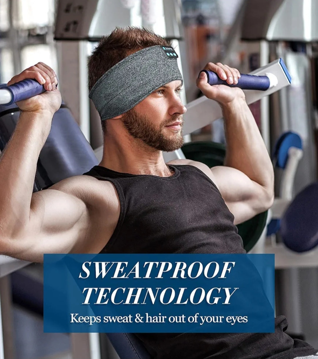 AuraBand™ - Bluetooth Sleep Headphones