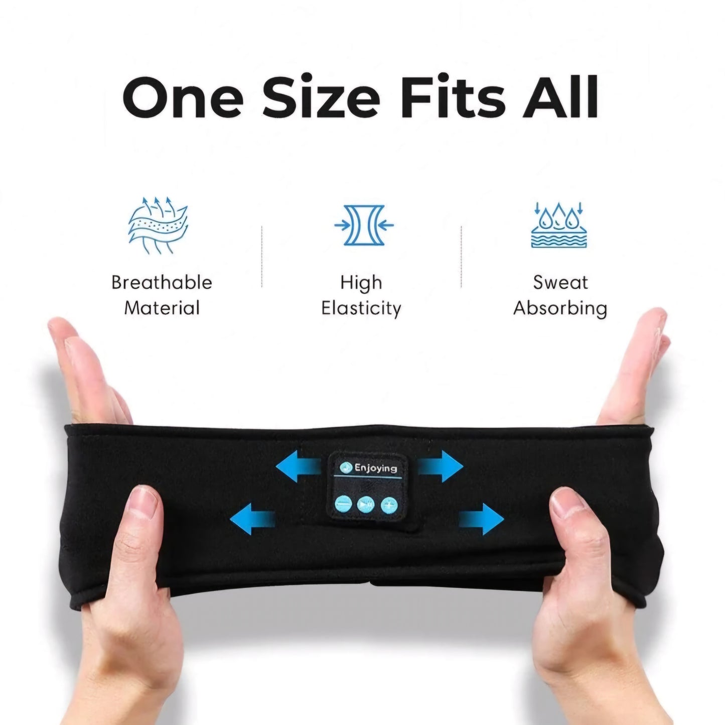 AuraBand™ - Bluetooth Sleep Headphones